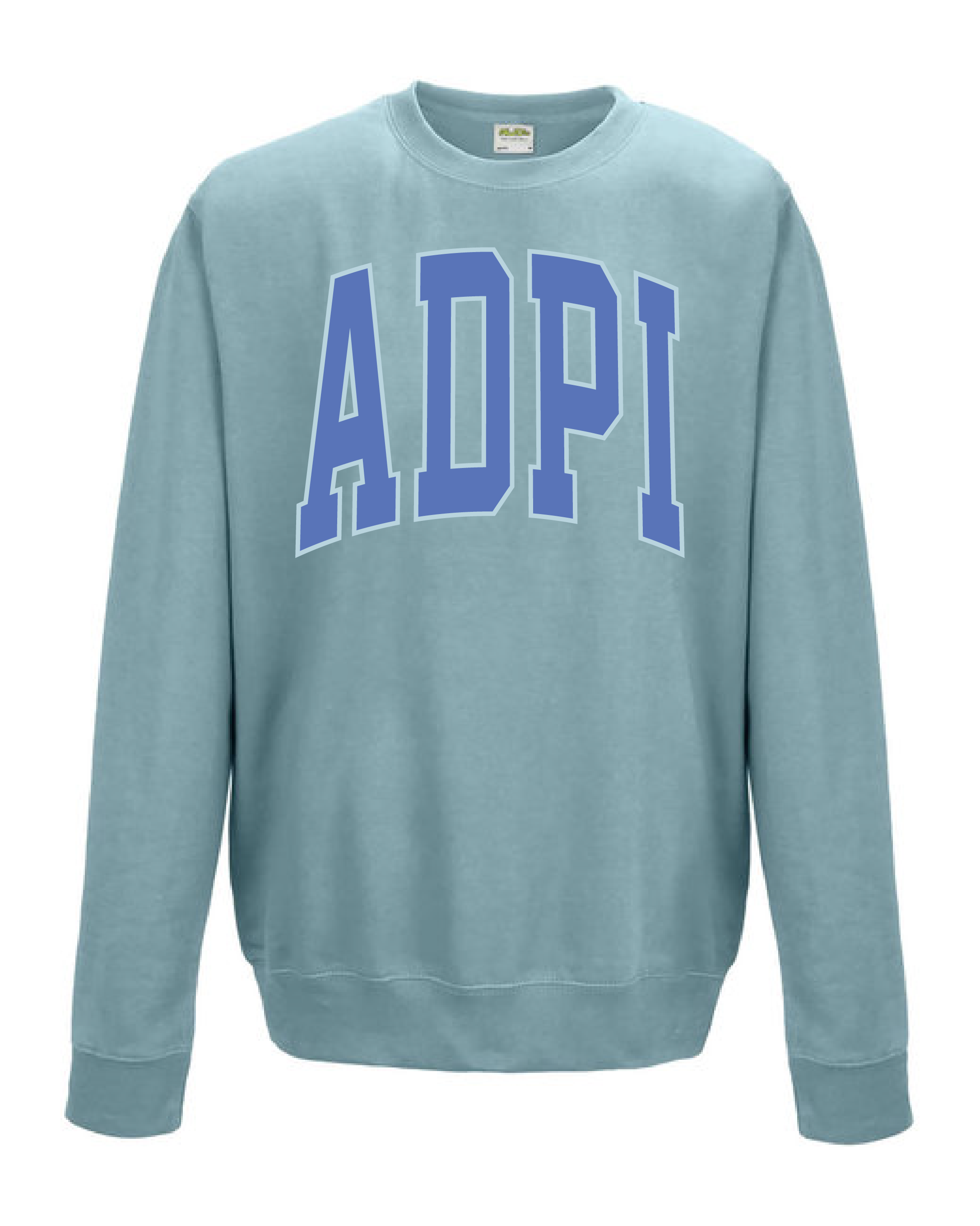 WS - Varsity Crew in Sky Blue (min qty 6) $24 / $55