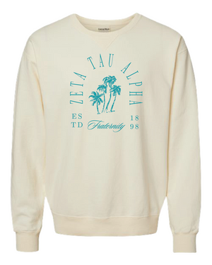 Zeta Tau Alpha Society Crewneck