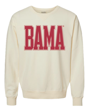 Huge Crimson BAMA Varsity Crewneck