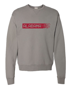 Alabama Pixel Crewneck