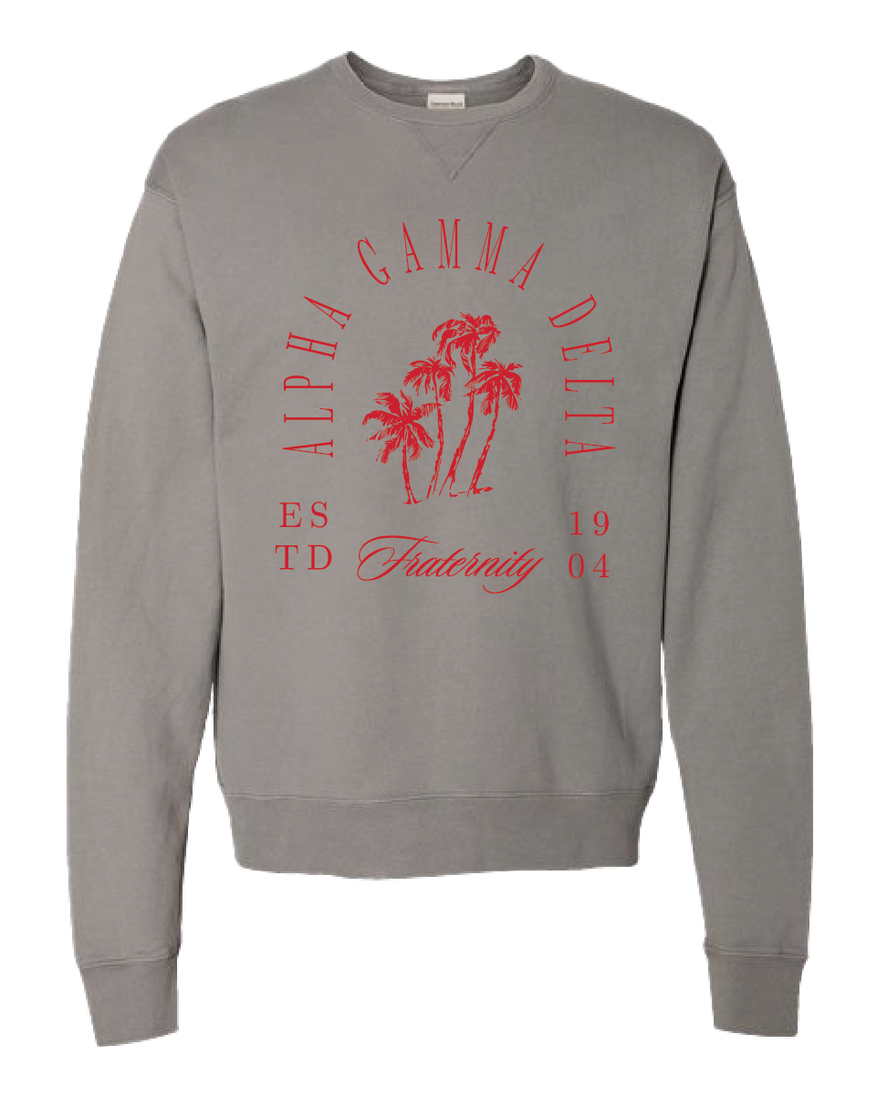 Alpha Gamma Delta Society Crewneck