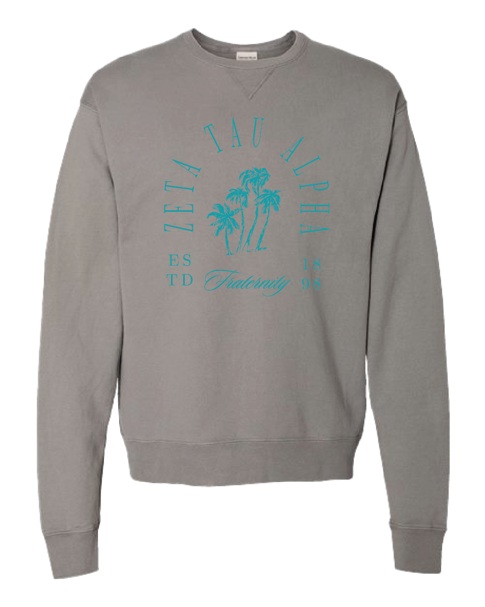 Zeta Tau Alpha Society Crewneck