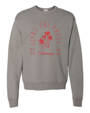 Alpha Chi Omega Society Crewneck