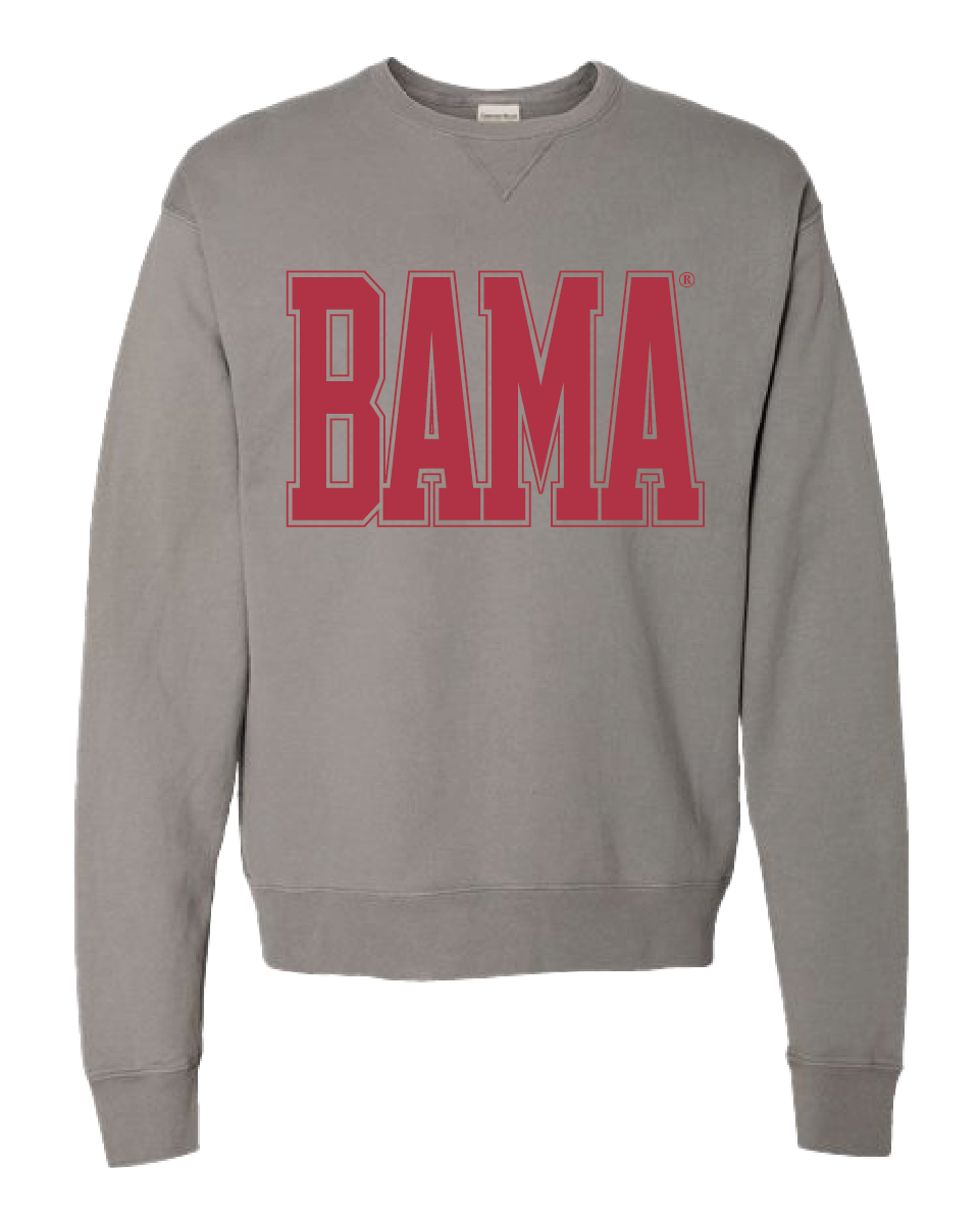 Huge Crimson BAMA Varsity Crewneck