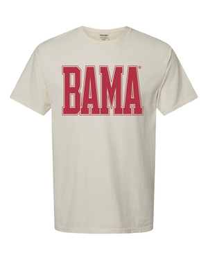 Huge Crimson BAMA Varsity Tee