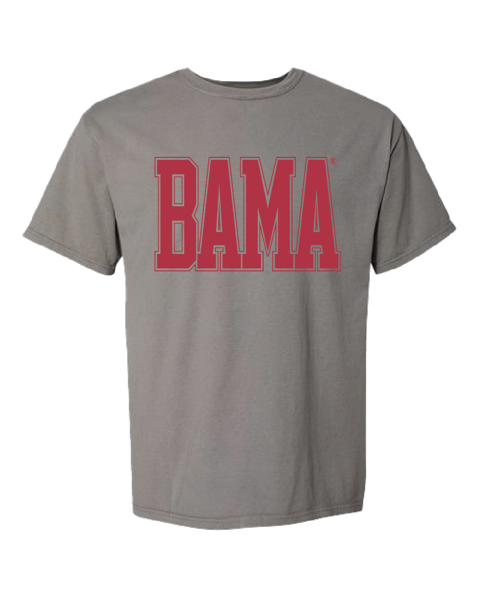 Huge Crimson BAMA Varsity Tee