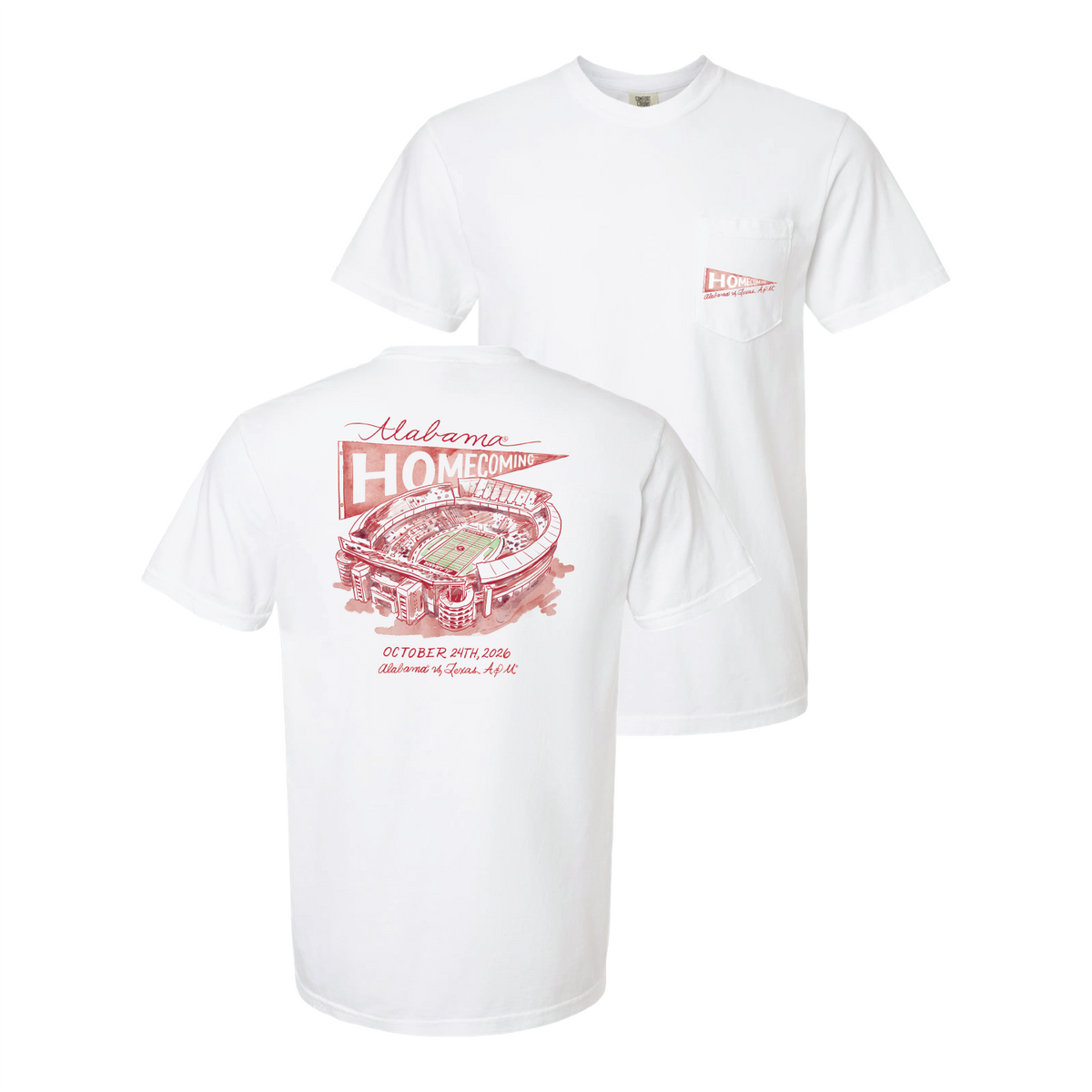 Alabama Homecoming Tees