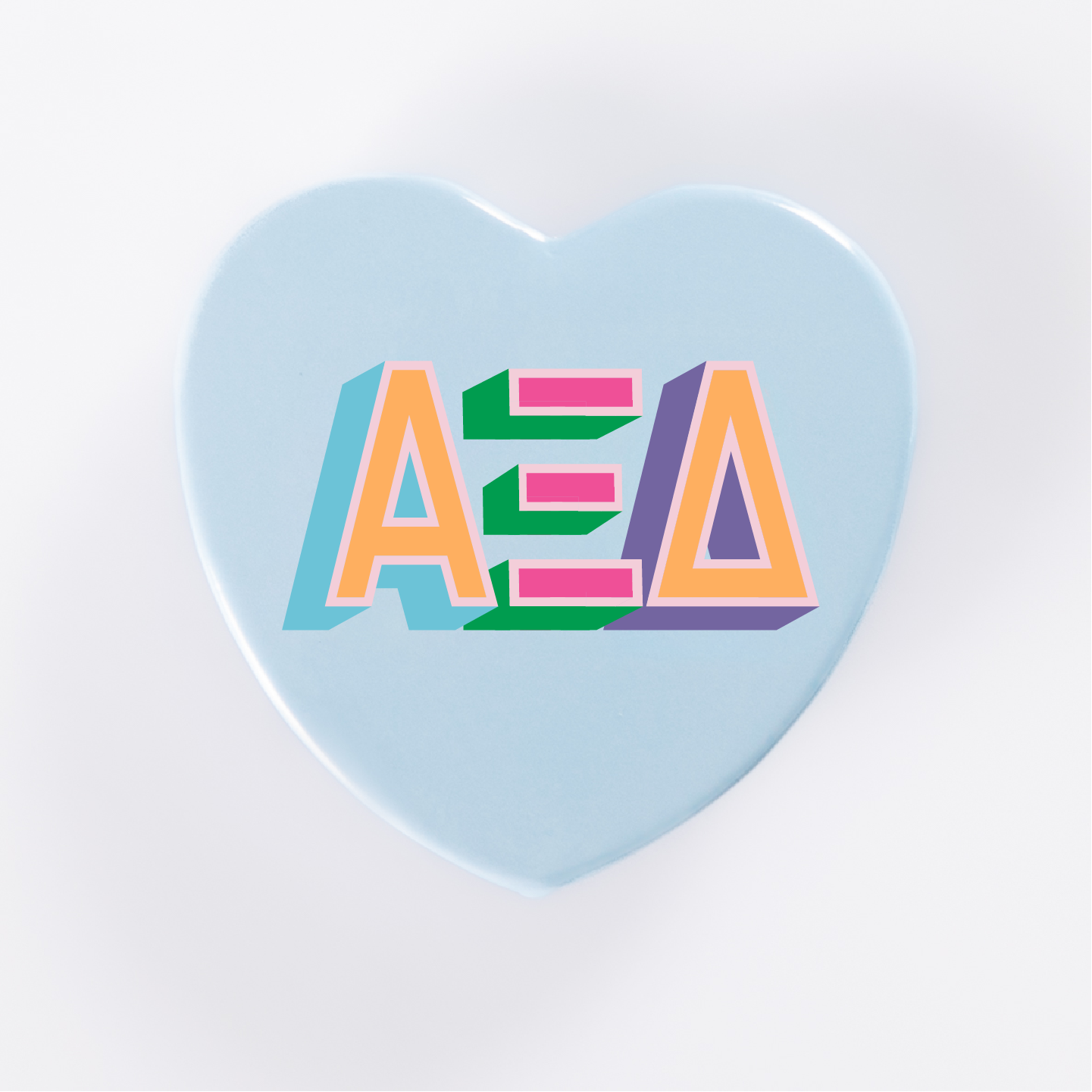 WS - Heart Buttons(min qty 6) $2.5 / $5