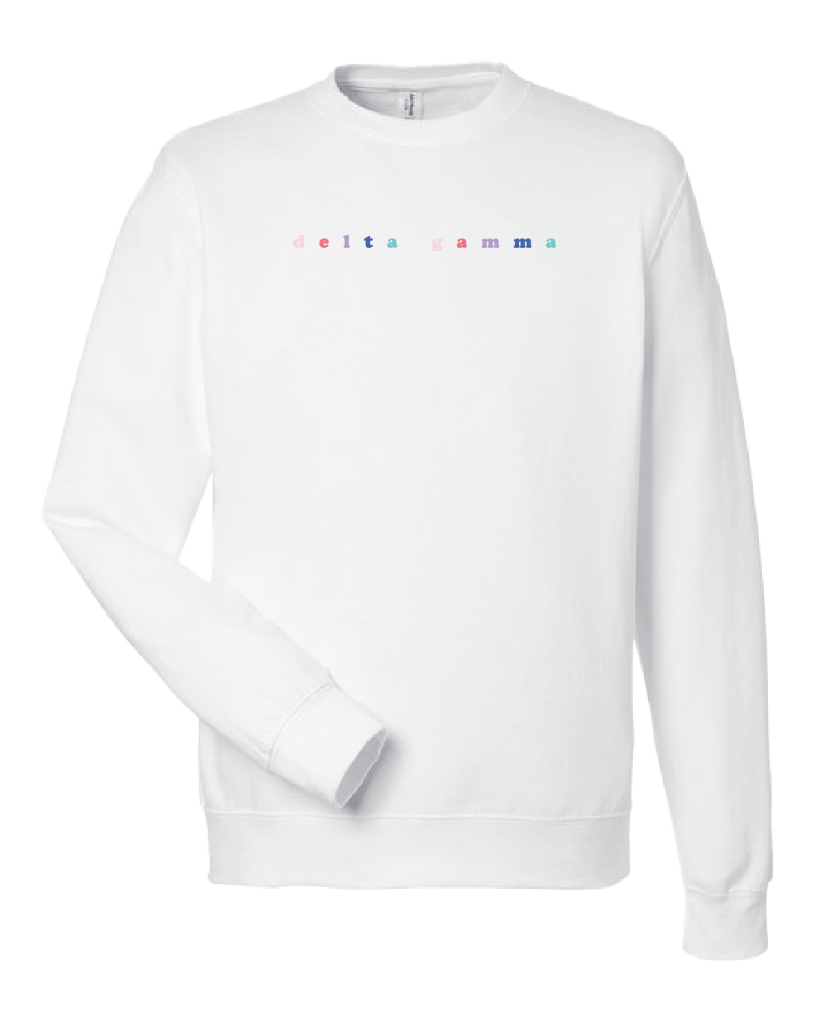 WS - Delta Gamma Bubble Rnb Emb Crew (min qty 6) $28 / $65