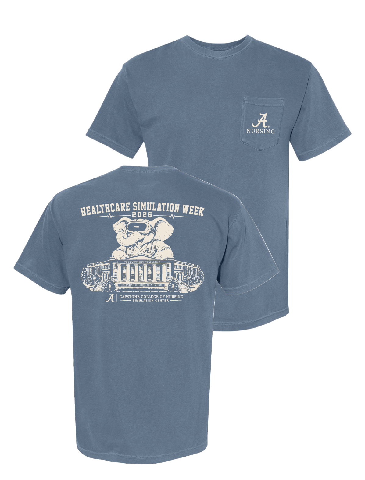 Capstone College of Nursing Healthcare Simulation Shirts 2026 *PRE-ORDER*