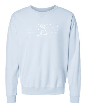 How to Avoid a meltdown puff ink crewneck