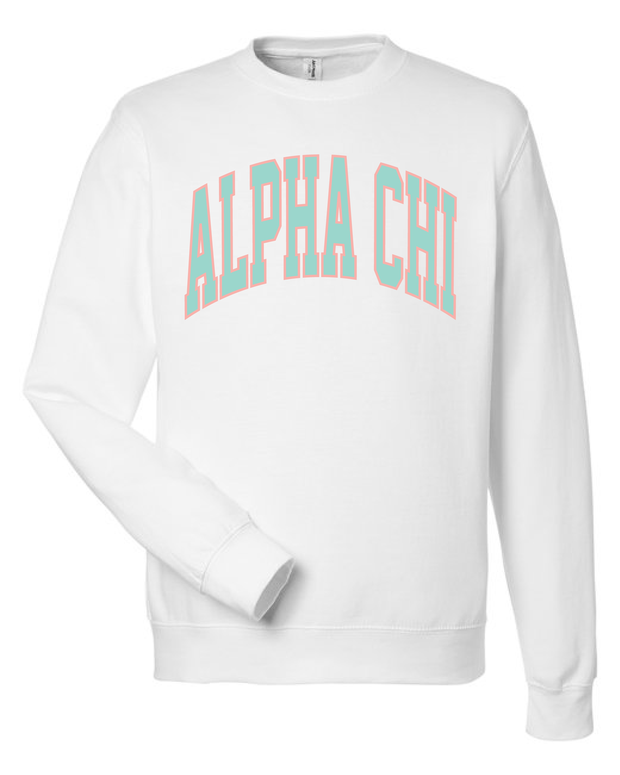 WS - Varsity Crew in White (min qty 6) $24 / $55