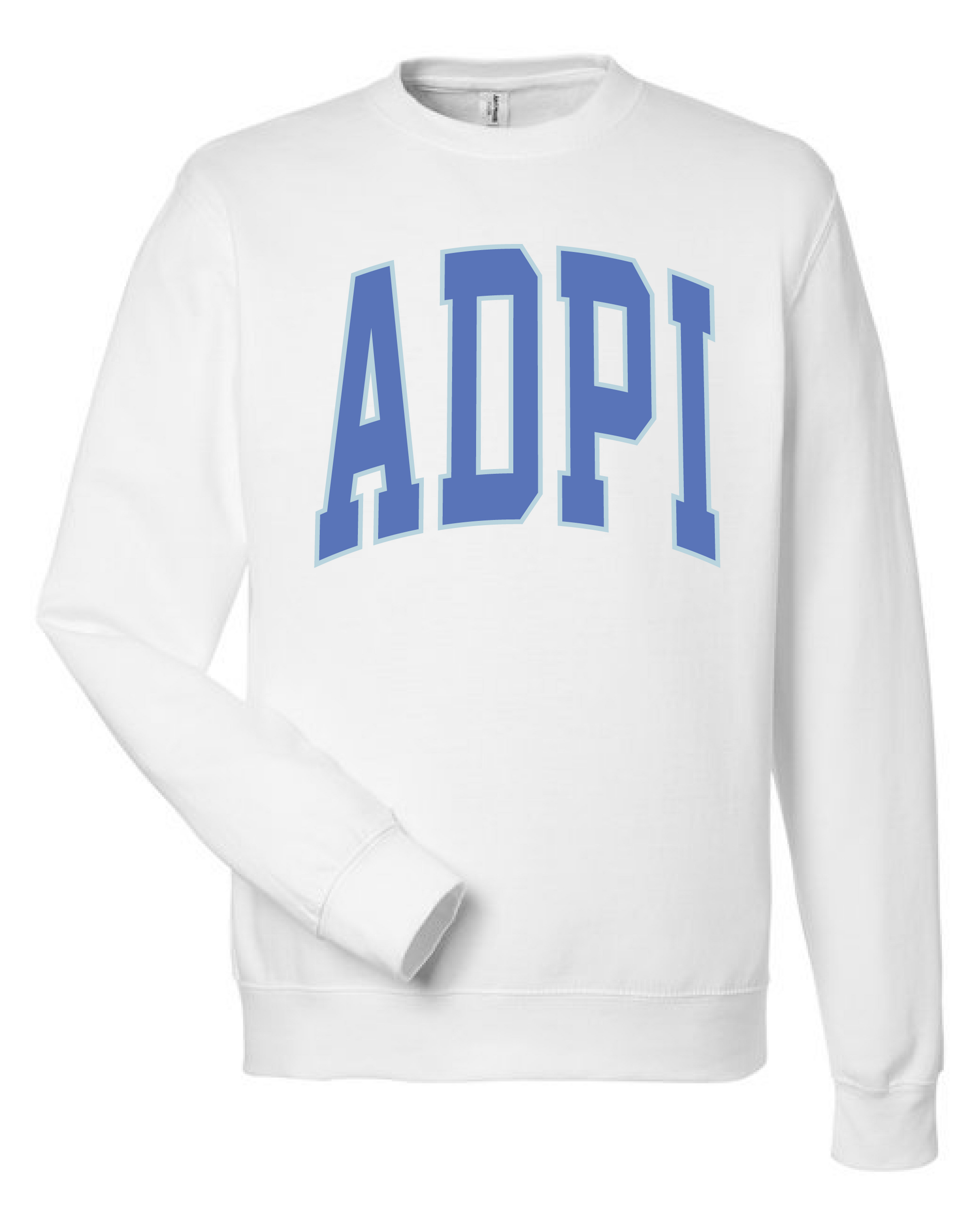WS - Varsity Crew in White (min qty 6) $24 / $55