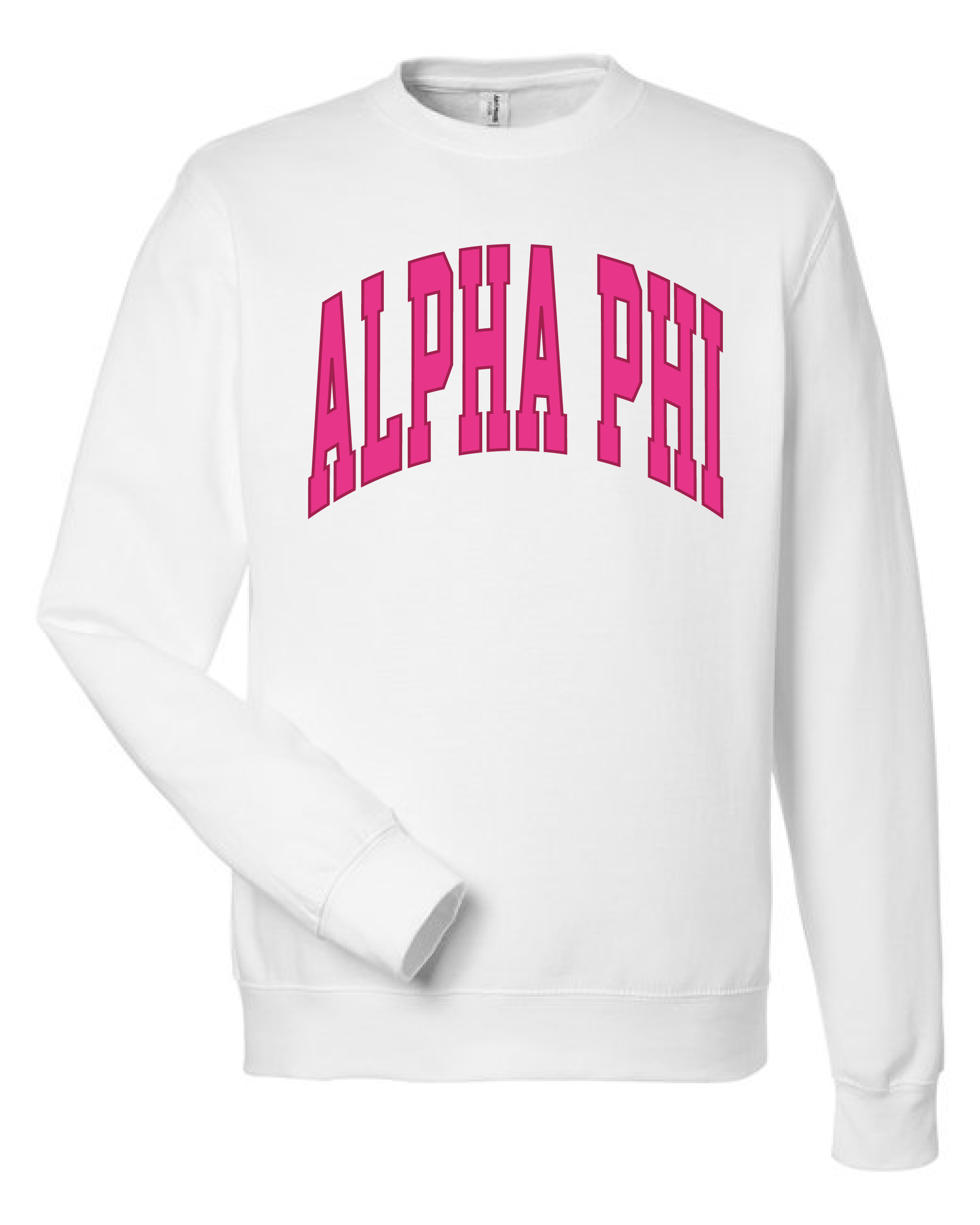 WS - Varsity Crew in White (min qty 6) $24 / $55