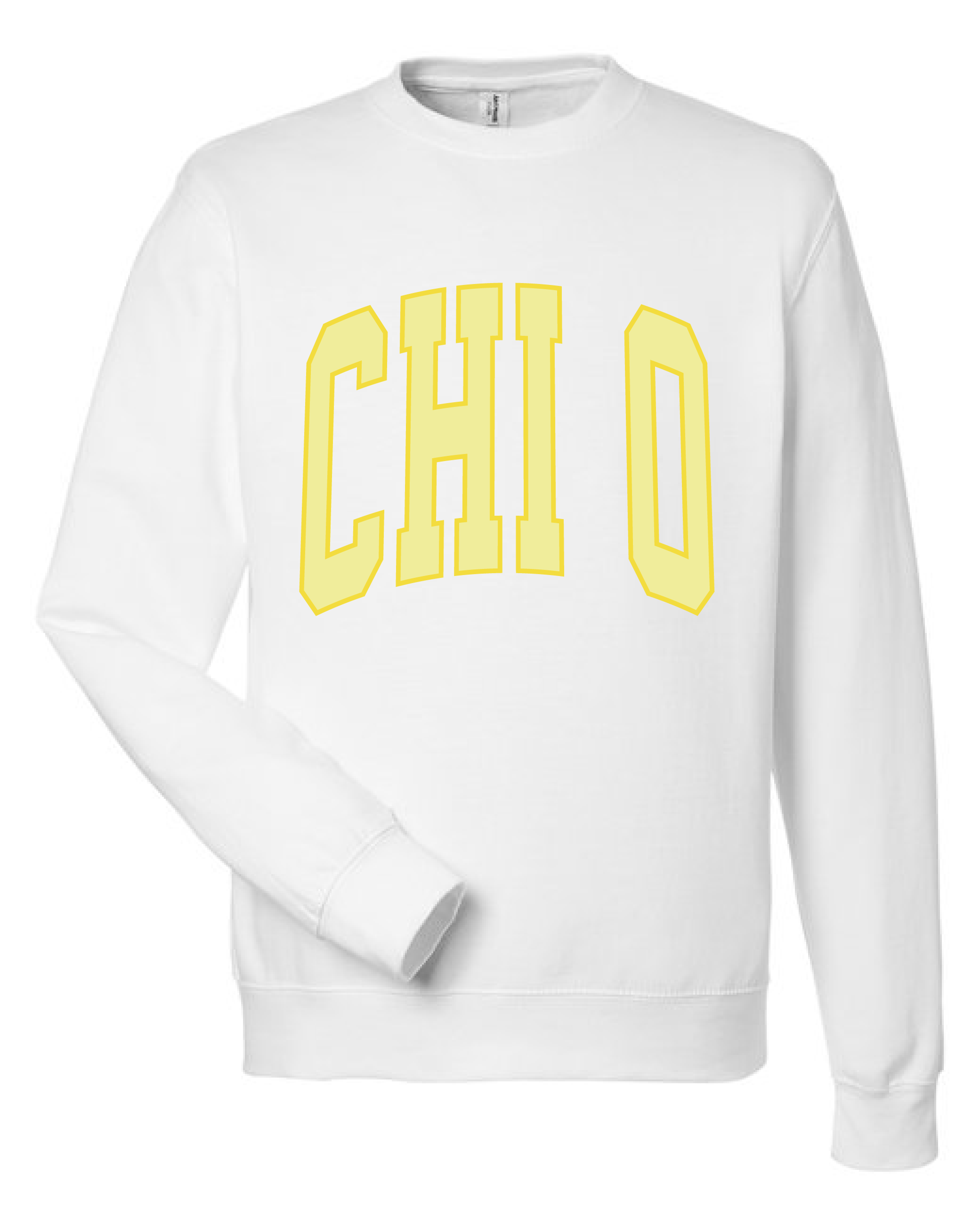 WS - Varsity Crew in White (min qty 6) $24 / $55