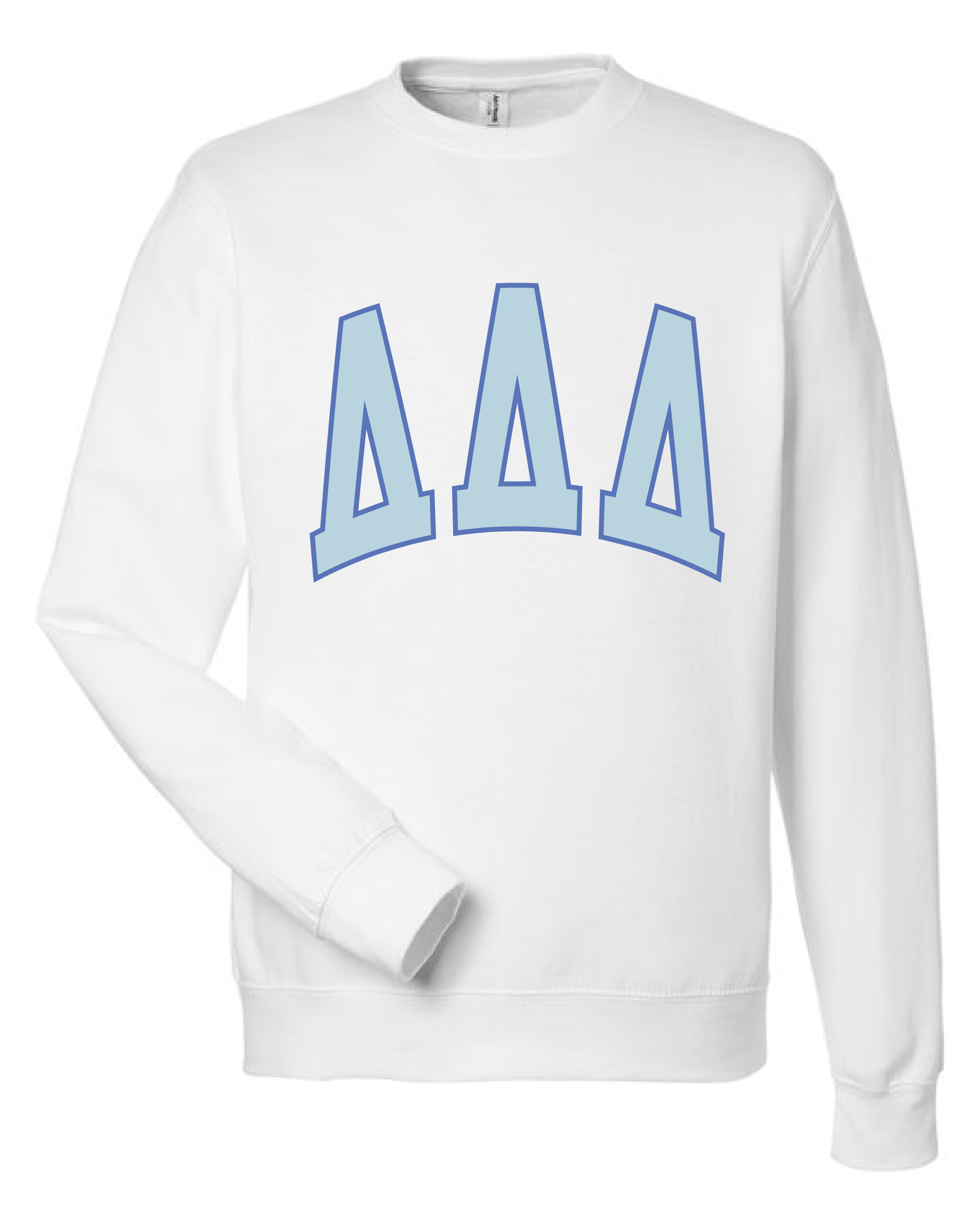 WS - Varsity Crew in White (min qty 6) $24 / $55