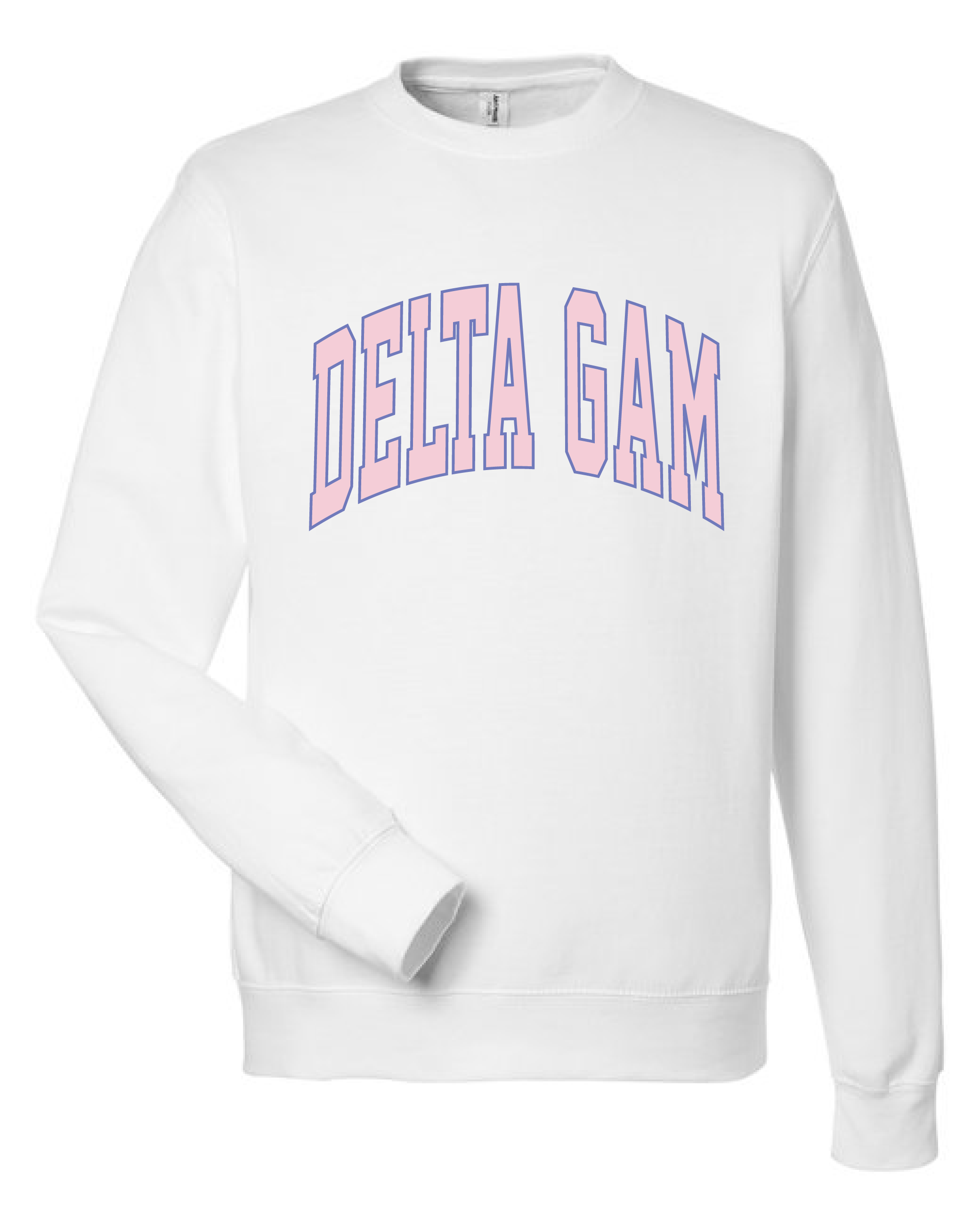 WS - Varsity Crew in White (min qty 6) $24 / $55