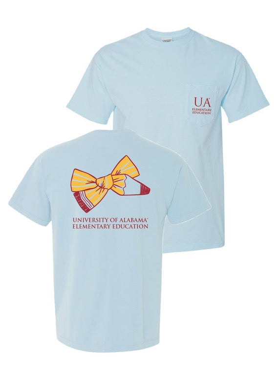 UA Elementary Education Pocket Tee (FACULTY PRE-SALE)