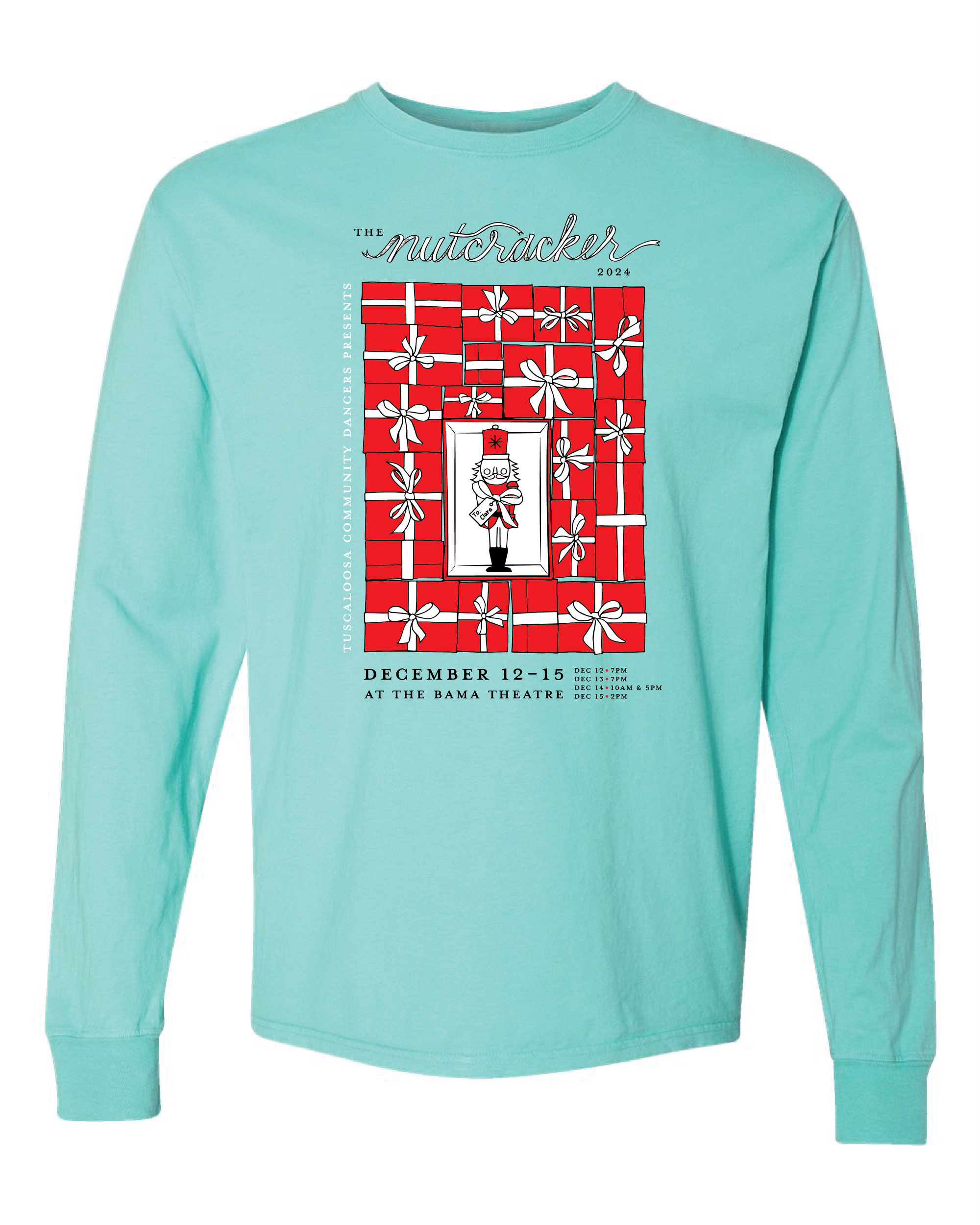 Tuscaloosa Community Dancers Nutcracker 2024 Long-Sleeve shirts (PRESALE)