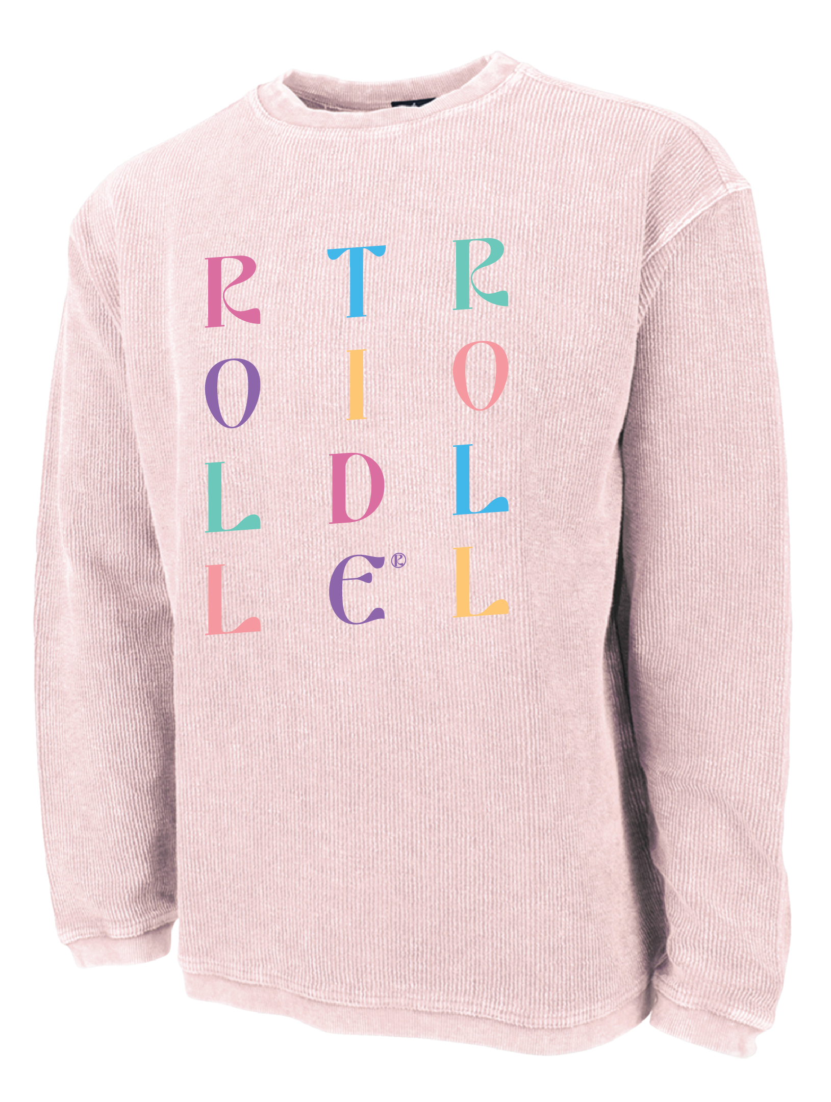 Rainbow Roll Tide Roll Corded Crew