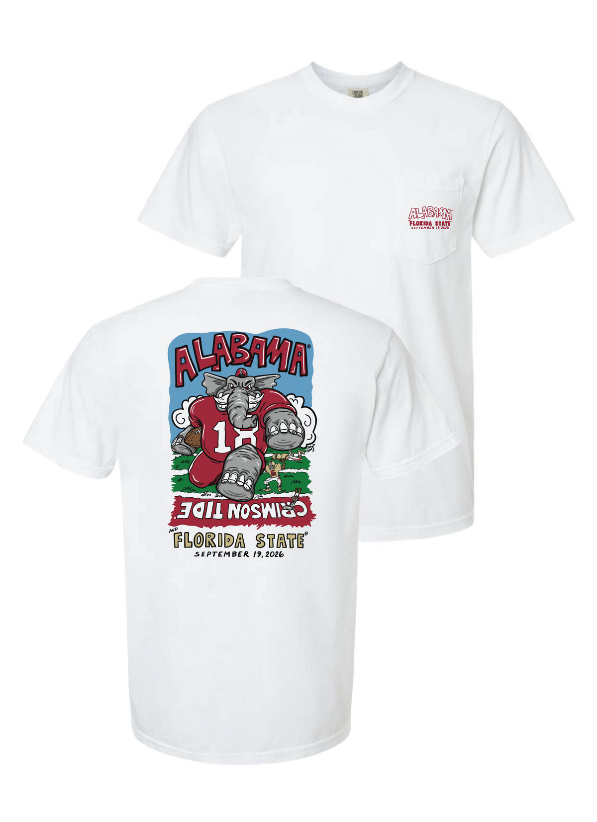 Alabama vs Florida State Gameday tee