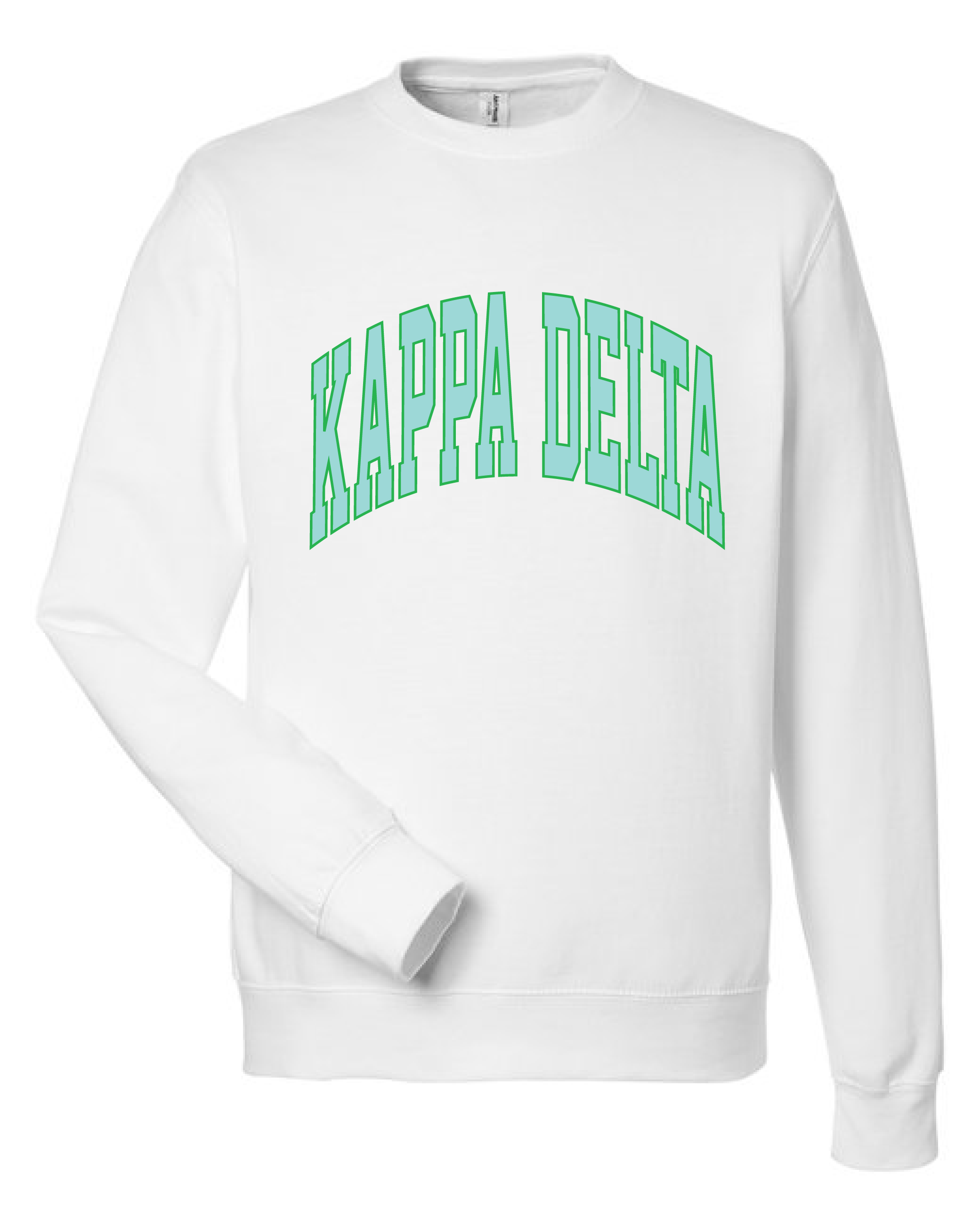 WS - Varsity Crew in White (min qty 6) $24 / $55
