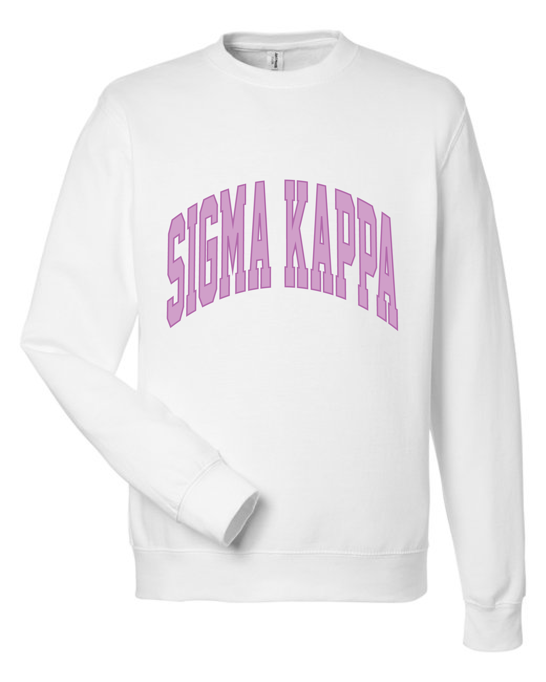 WS - Varsity Crew in White (min qty 6) $24 / $55