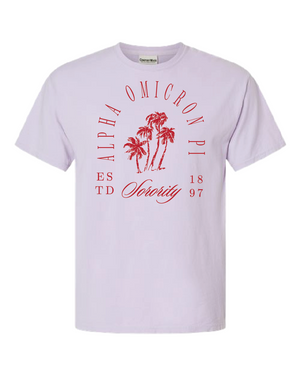 Alpha Omicron Pi Society Tee