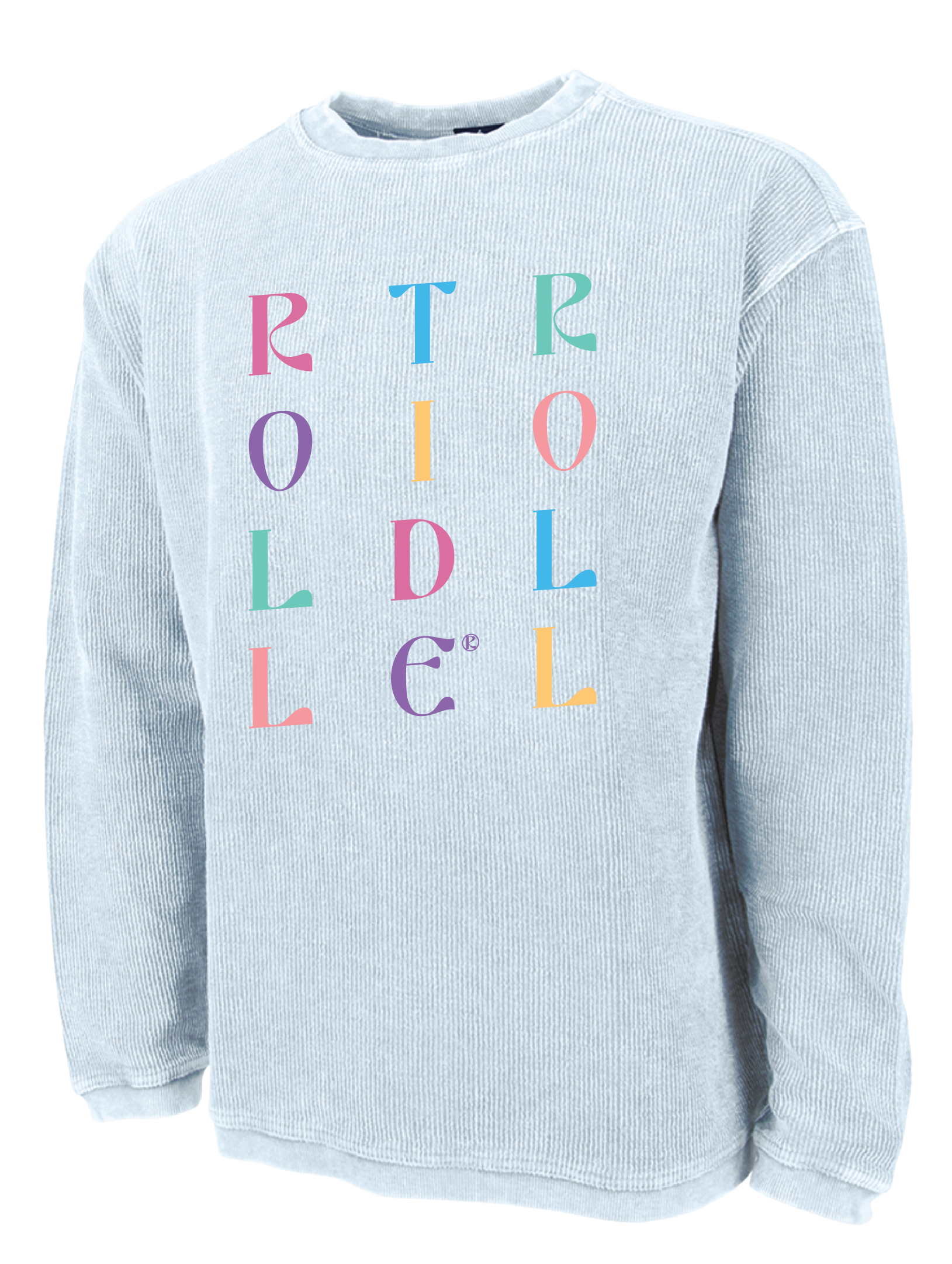 Rainbow Roll Tide Roll Corded Crew