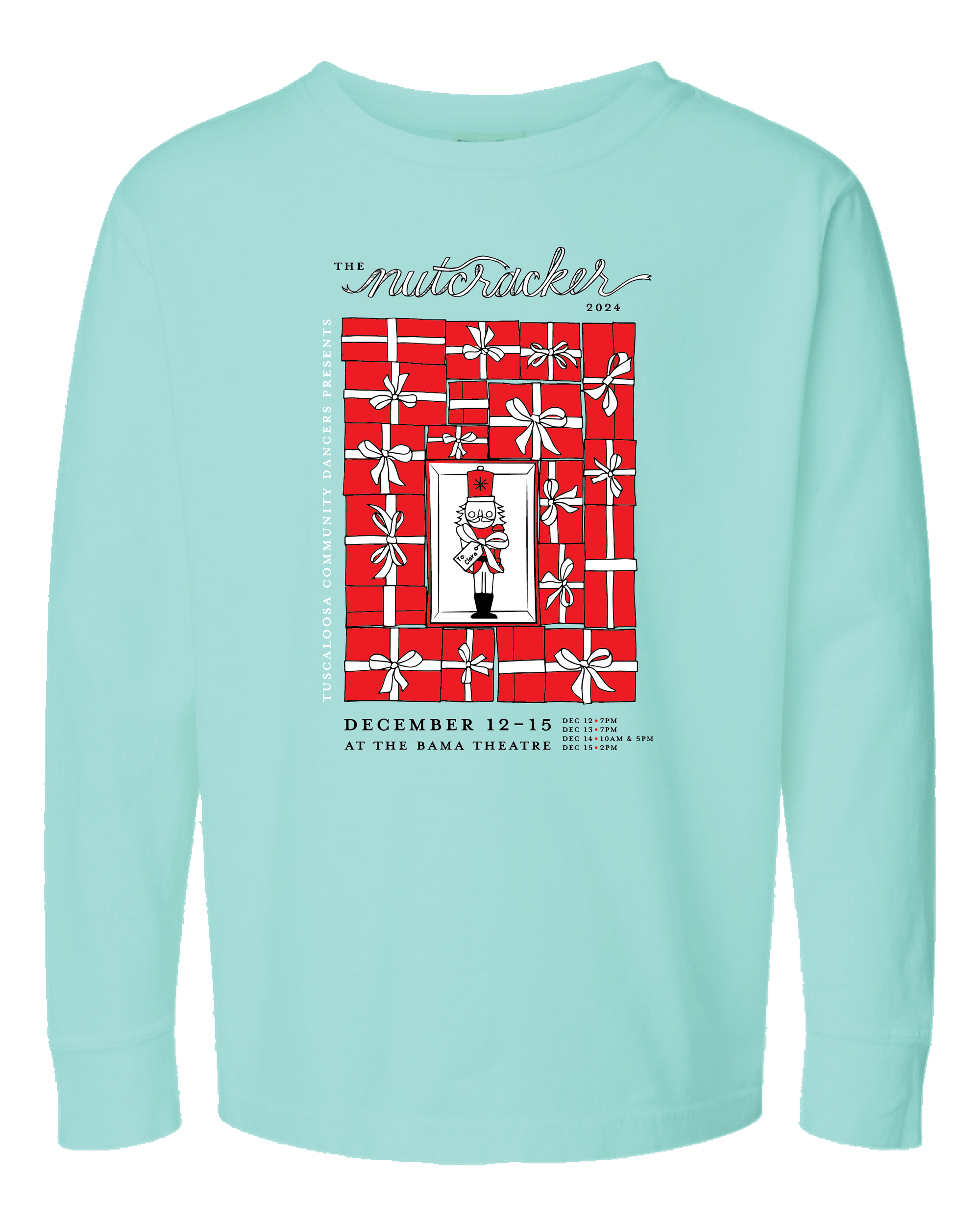 Tuscaloosa Community Dancers Nutcracker 2024 Long-Sleeve shirts (PRESALE)
