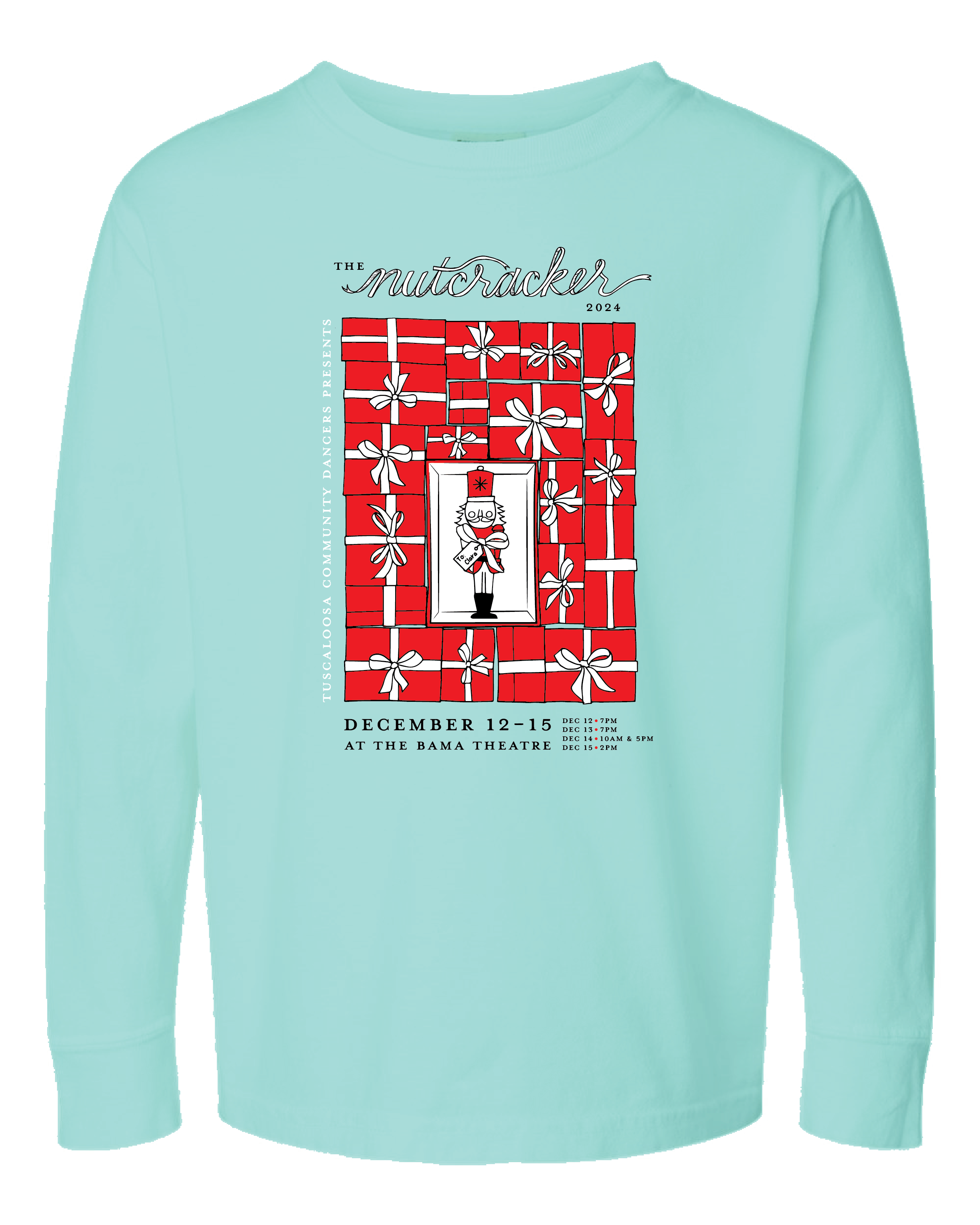 Tuscaloosa Community Dancers Nutcracker 2024 Long-Sleeve shirts (PRESALE)