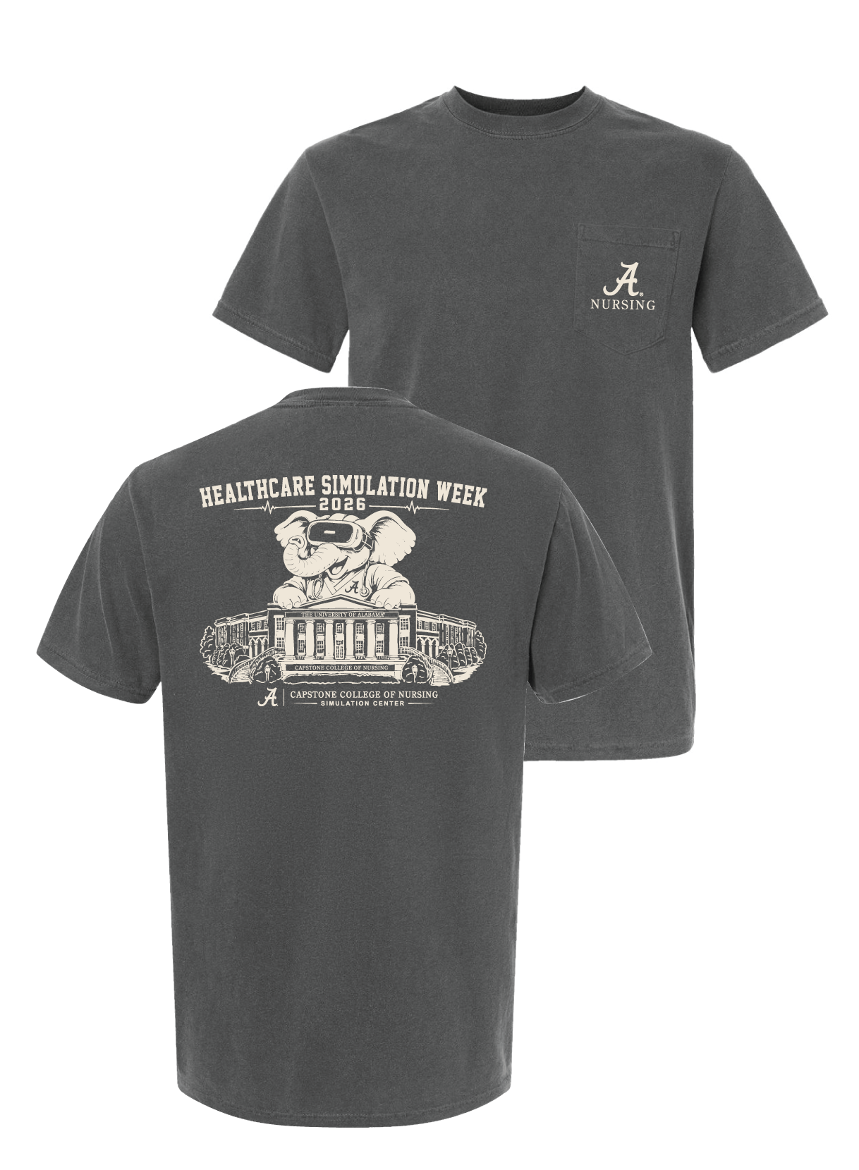Capstone College of Nursing Healthcare Simulation Shirts 2026 *PRE-ORDER*