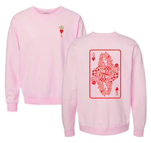 Queen of hearts Crewneck