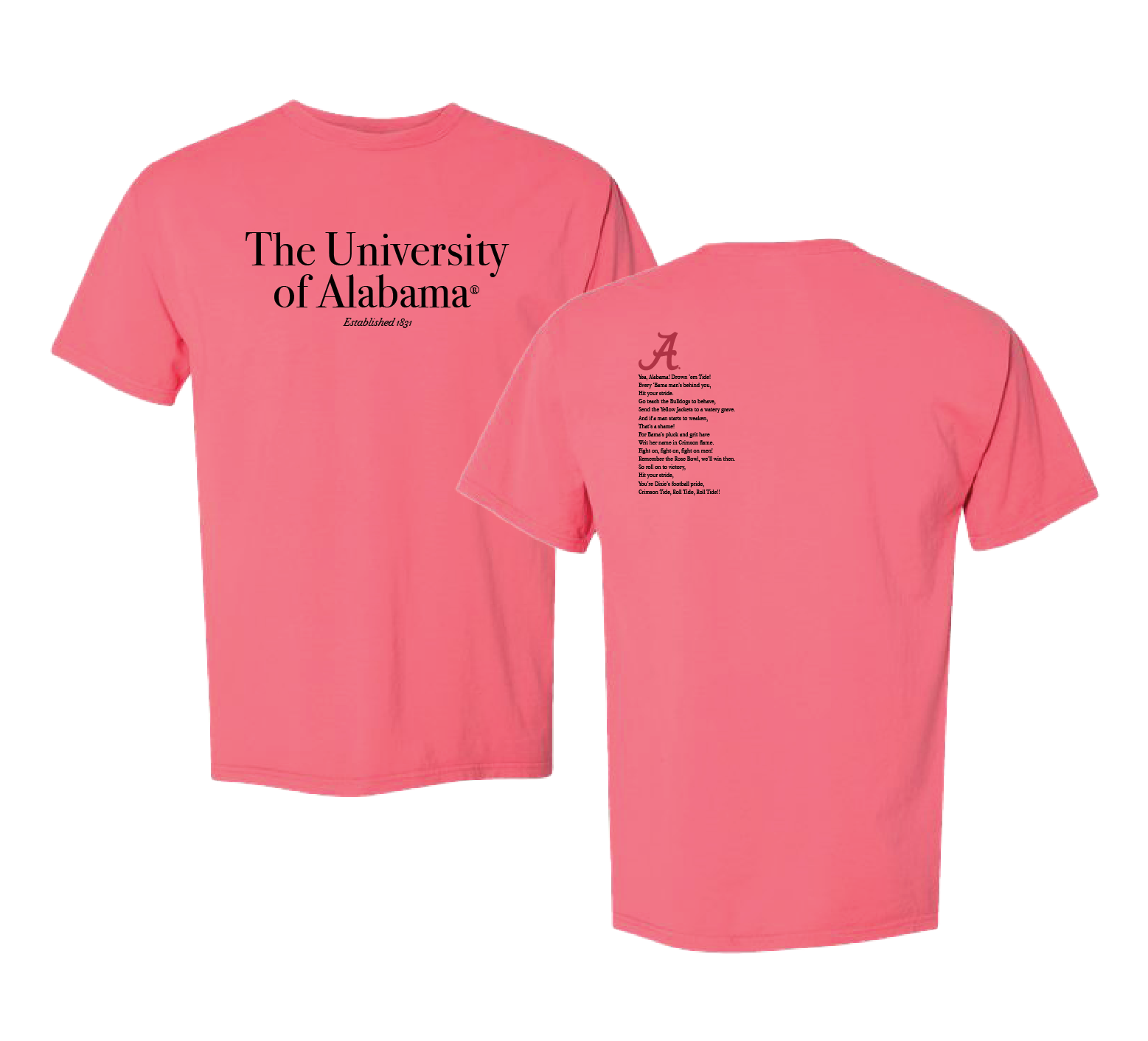 University of Alabama Fight song Tee