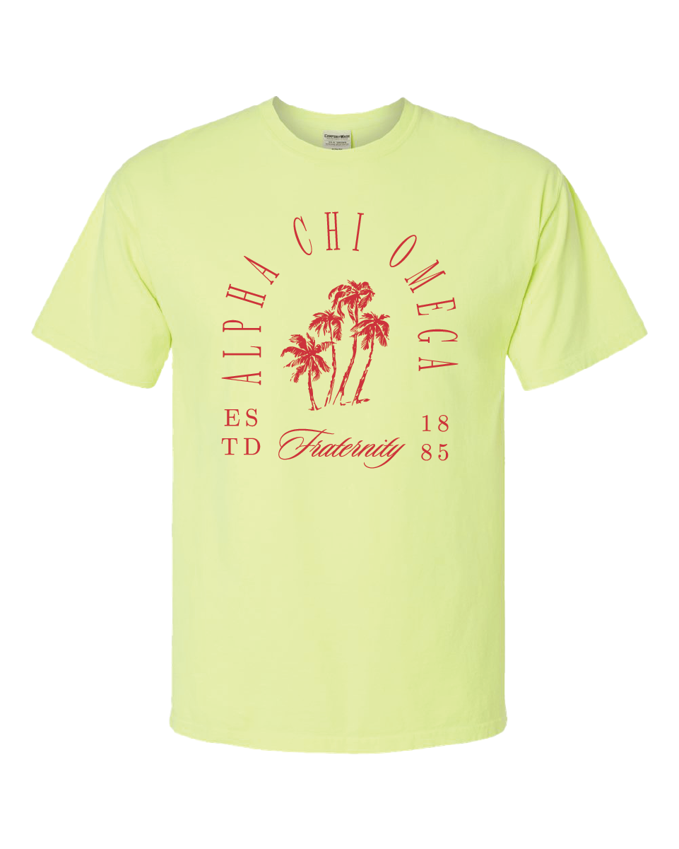 Alpha Chi Omega Society Tee