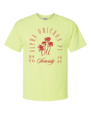 Alpha Omicron Pi Society Tee