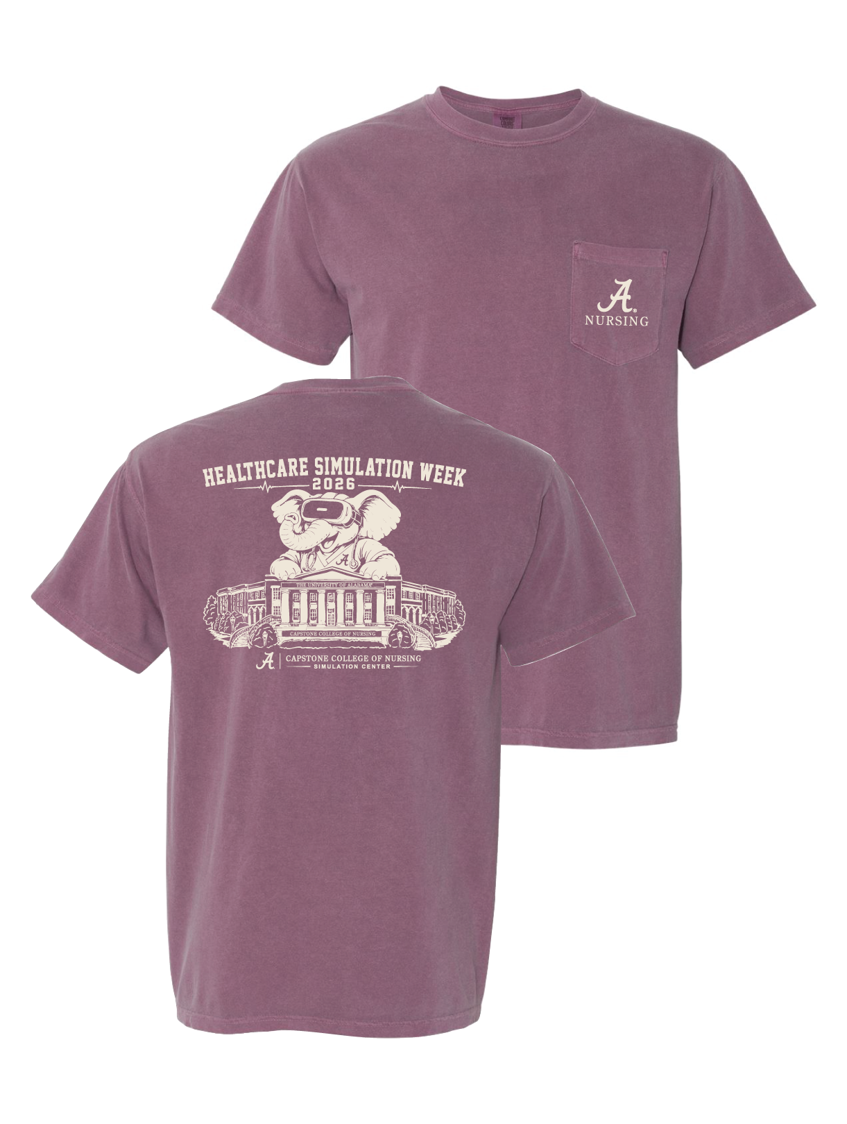 Capstone College of Nursing Healthcare Simulation Shirts 2026 *PRE-ORDER*