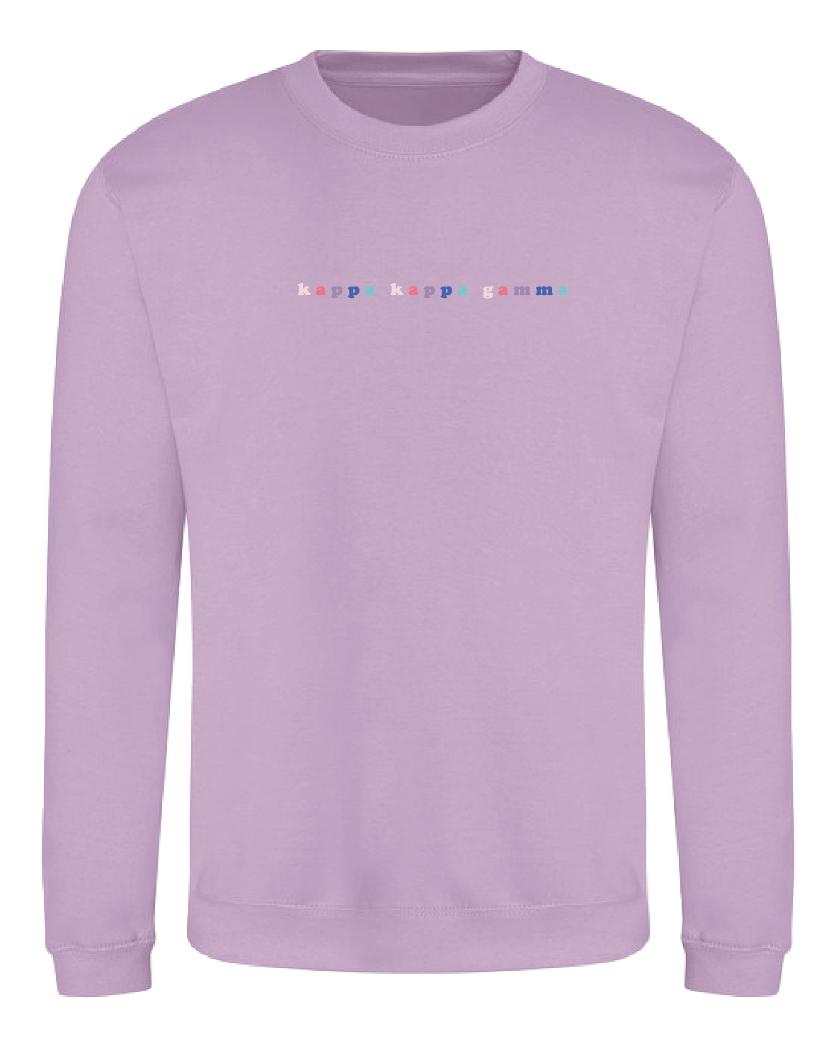 WS -Kappa Kappa Gamma Bubble Rnb Emb Crew (min qty 6) $28 / $65
