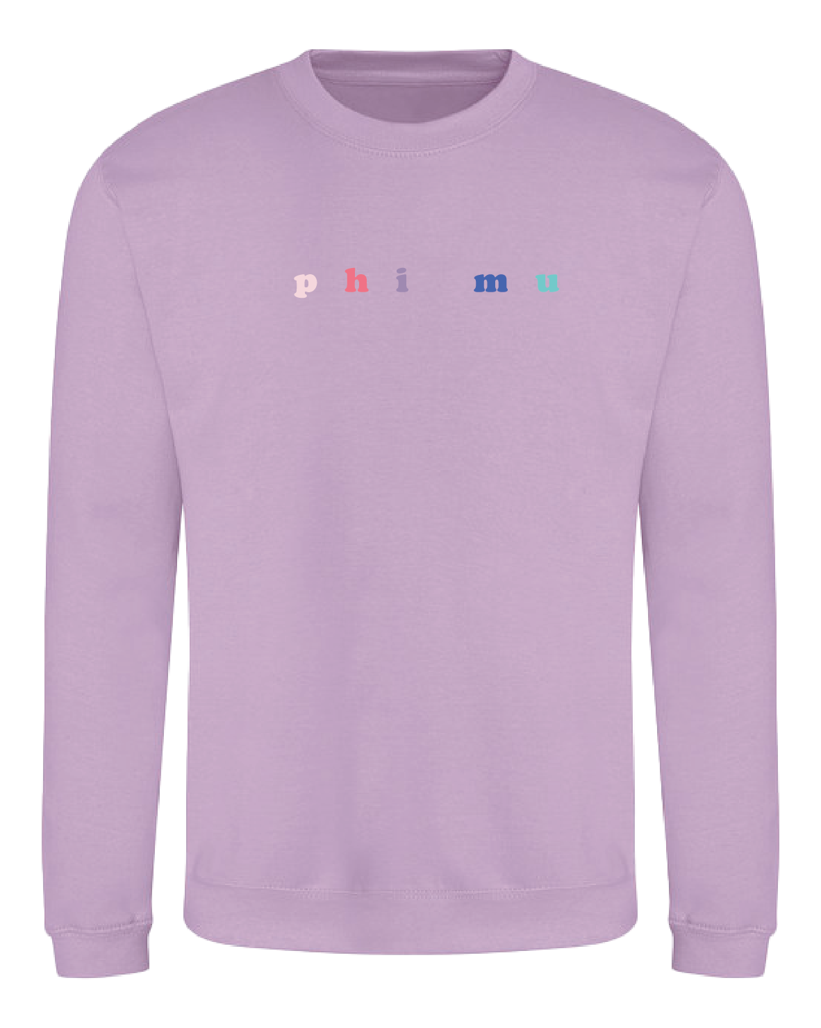 WS -Phi Mu Bubble Rnb Emb Crew (min qty 6) $28 / $65
