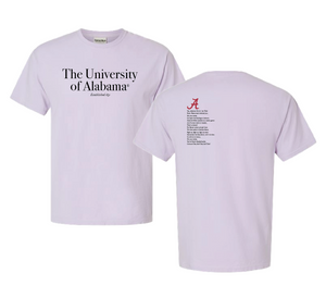 University of Alabama Fight song Tee