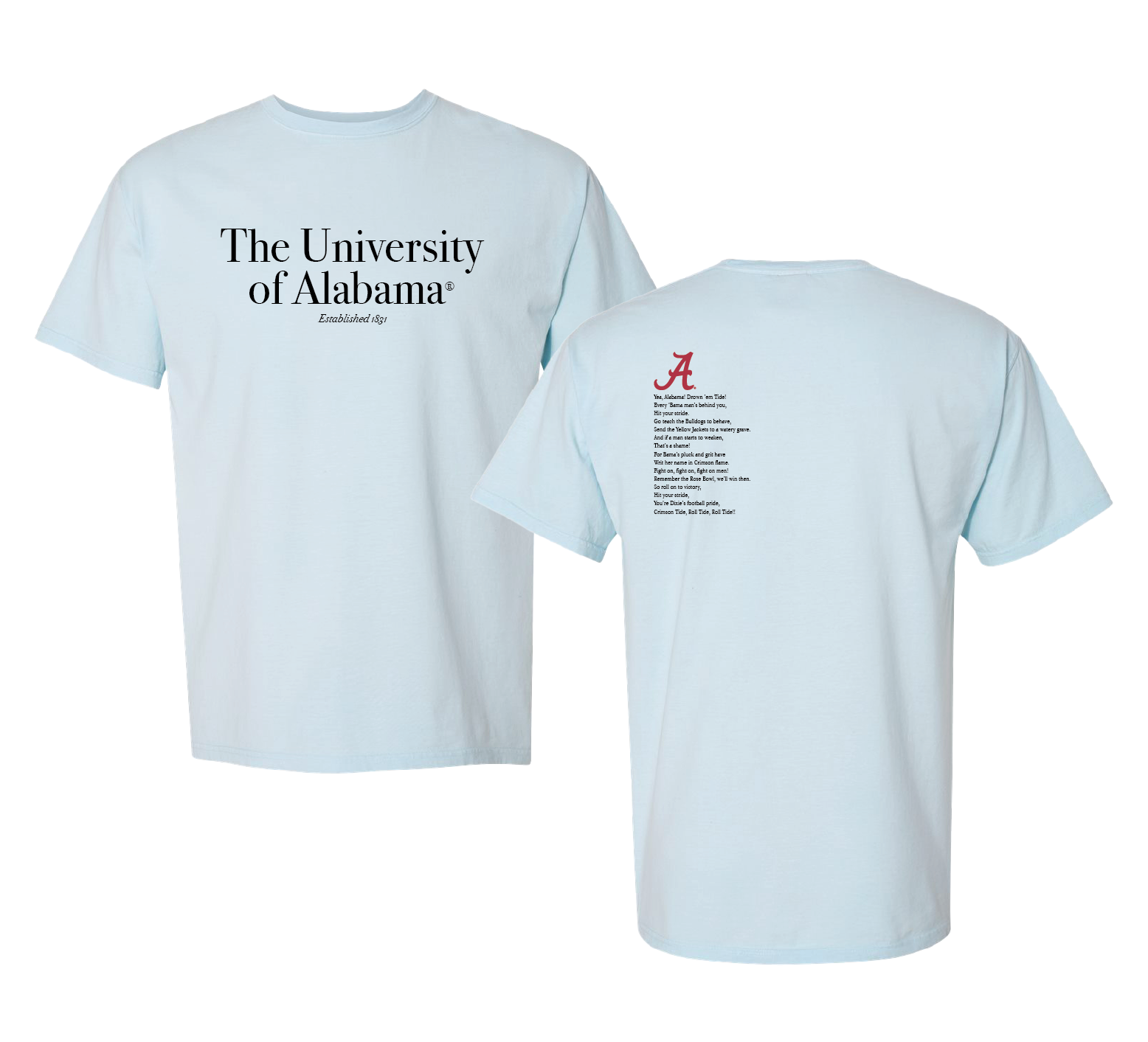 University of Alabama Fight song Tee