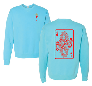 Queen of hearts Crewneck