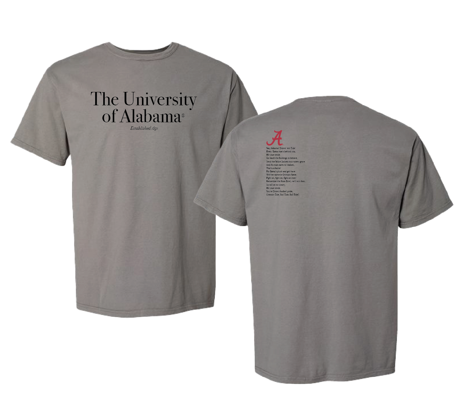 University of Alabama Fight song Tee