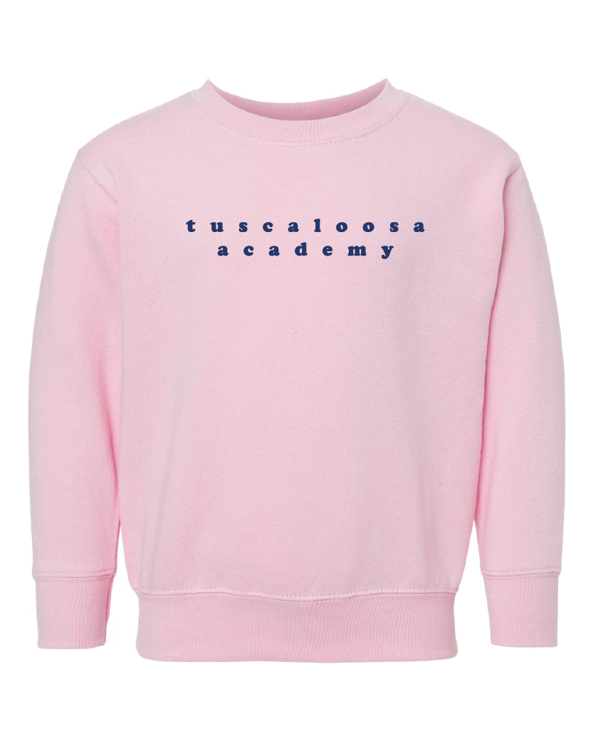 TA Toddler Embroidered Crewneck