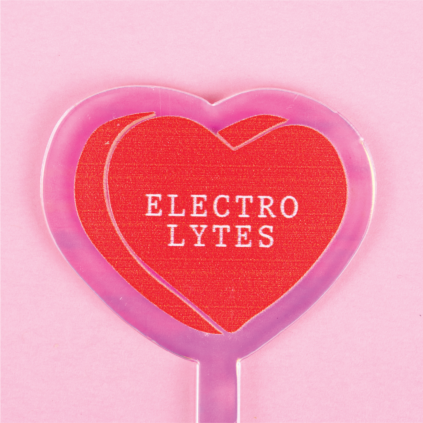 Valentines Acrylic Stir Stick