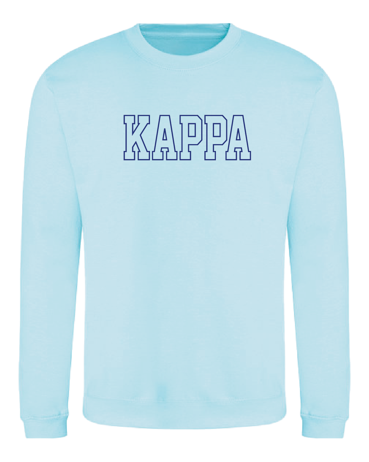 WS - Kappa Kappa Gamma Block Crewneck (min qty 6) $32 / $70
