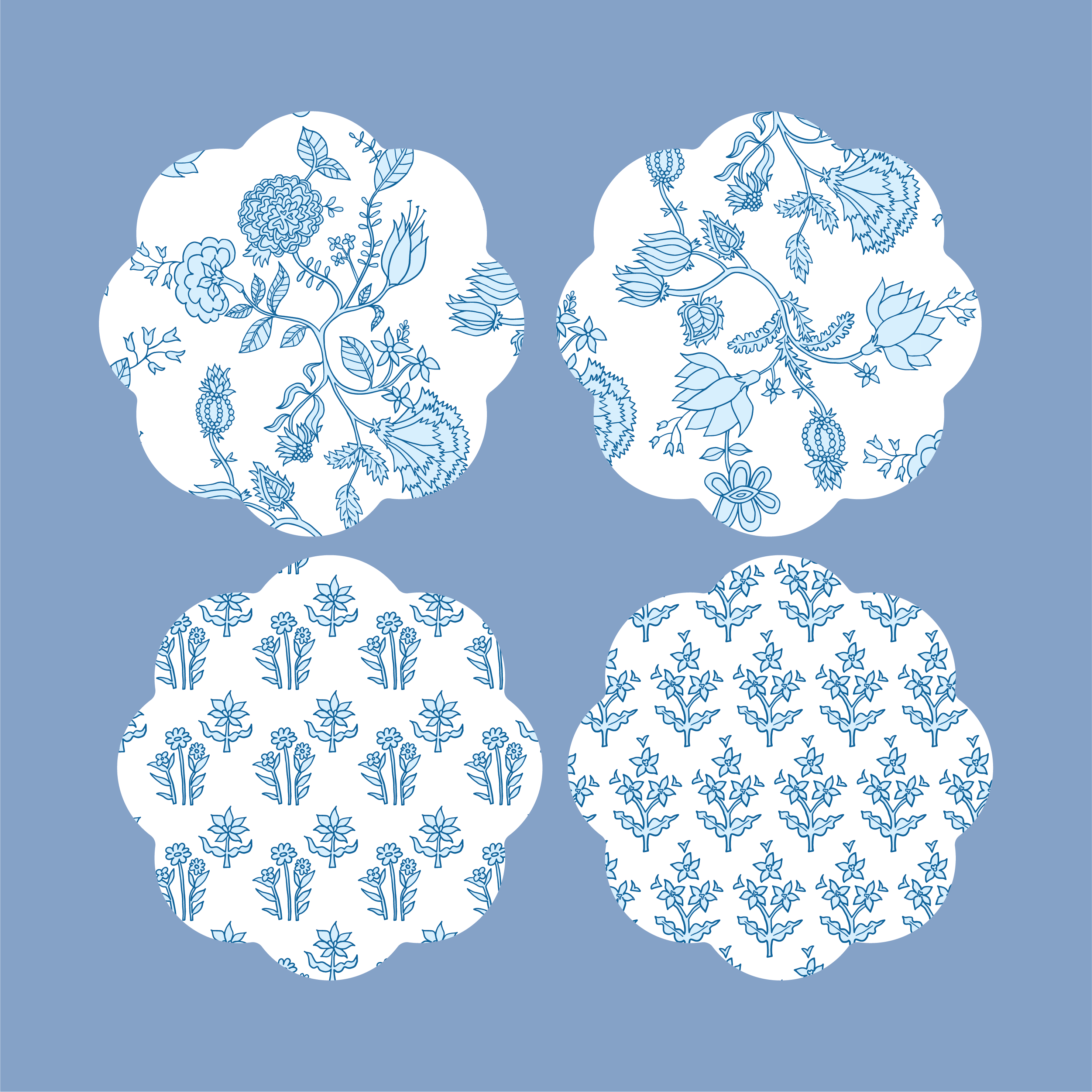 WS - Coaster Sets (min qty of 3 sets) $20 / $40 per set