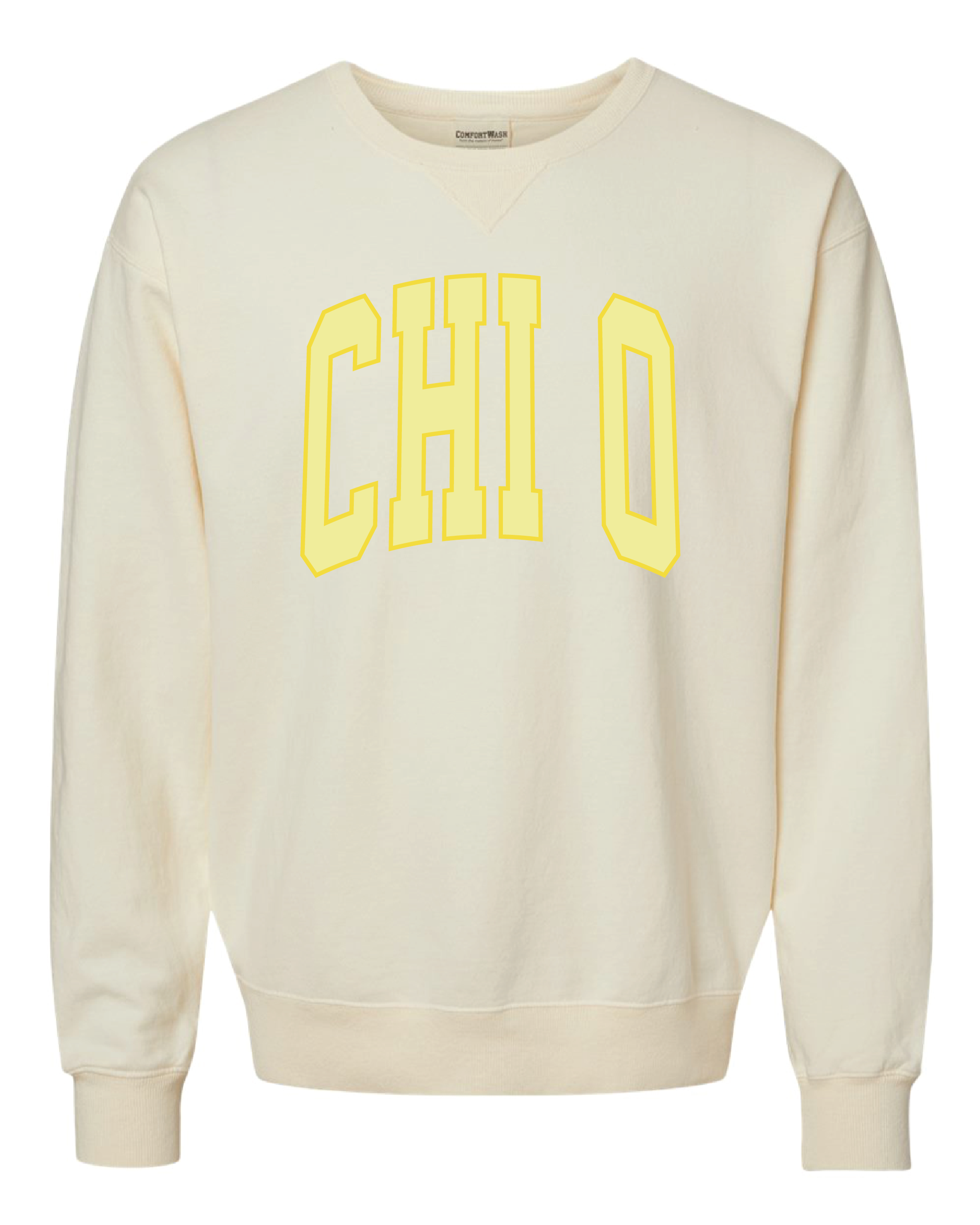 Chi O Varsity Letters Crewneck