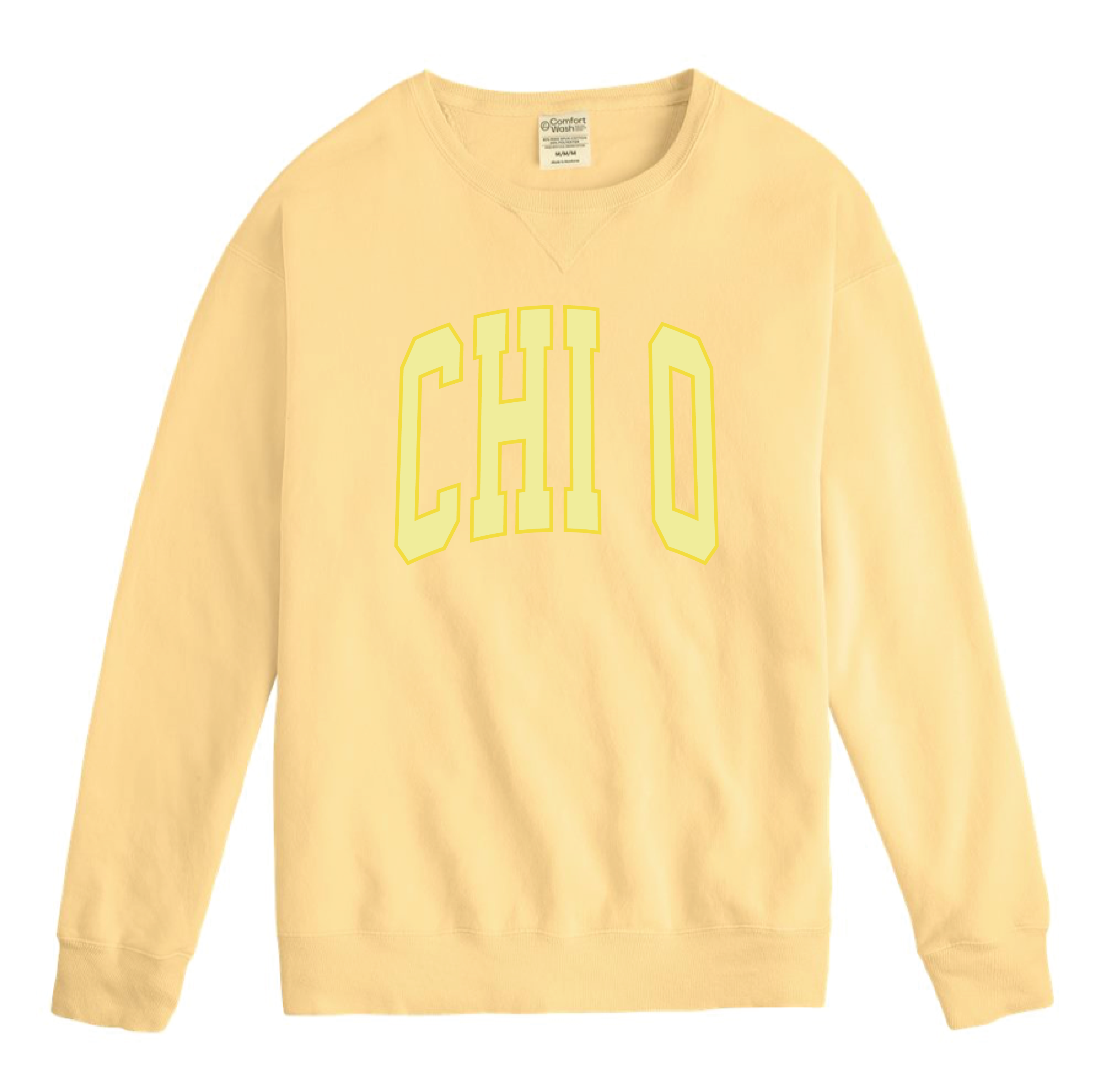 Chi O Varsity Letters Crewneck