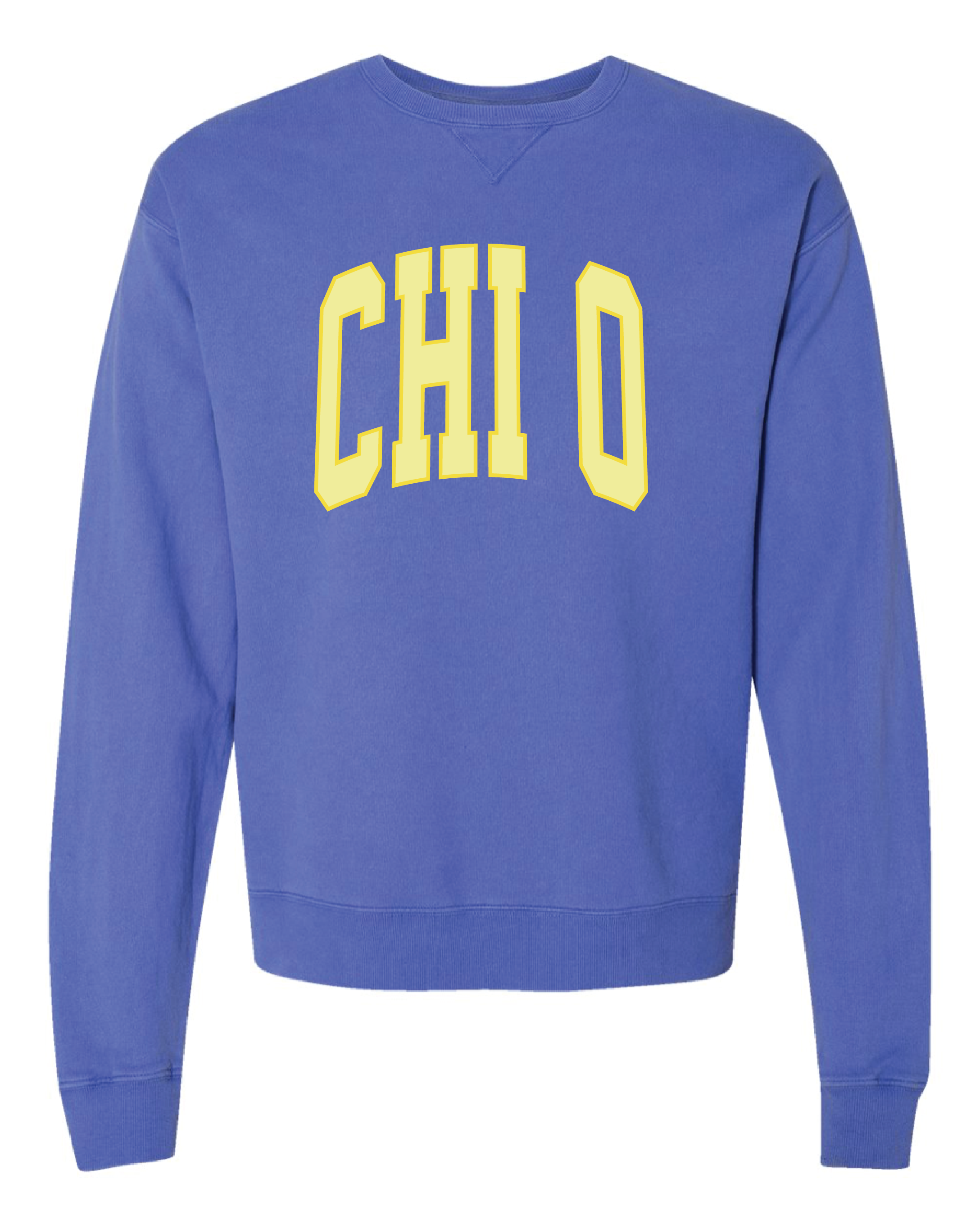 Chi O Varsity Letters Crewneck